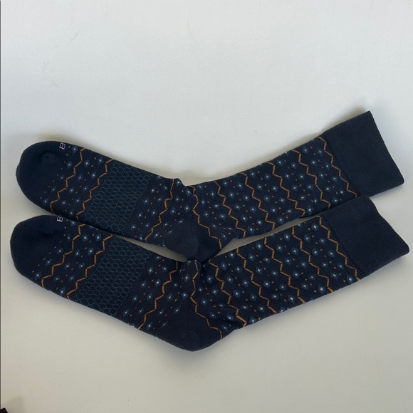 Bombas Socks Men's Dress Calf Sock Holiday Series XL - Picture 3 of 12